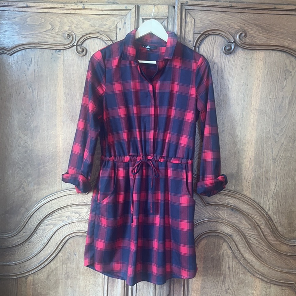 C. Luce Plaid Dress - Picture 2 of 14